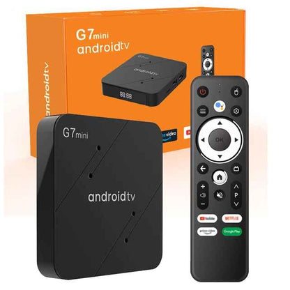 Android TV Box G7 Mini 4K Lecteur Multimédia